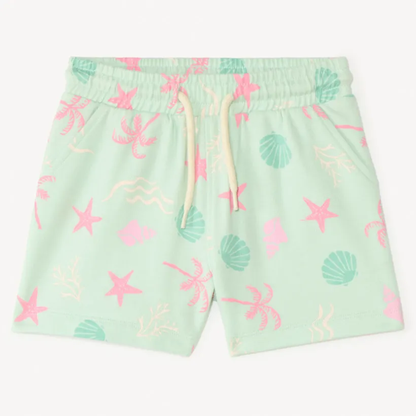 Short en molleton fantaisie pour fille