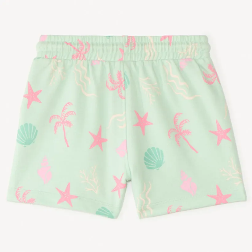 Short en molleton fantaisie pour fille