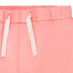 Short en molleton uni pour bébé fille
