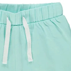Short en molleton uni pour bébé fille