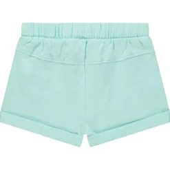 Short en molleton uni pour bébé fille