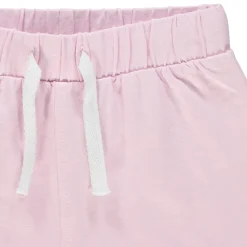 Short en molleton uni pour bébé fille