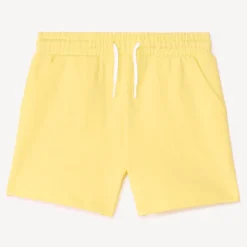 Short en molleton uni pour fille