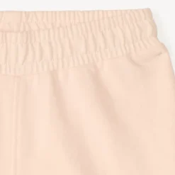 Short en molleton uni pour fille