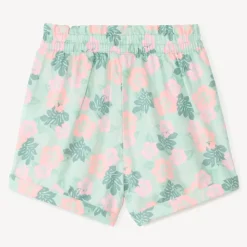 Short en tissu imprimé fantaisie pour fille