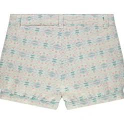 Short à motifs jacquard all-over et noeuds