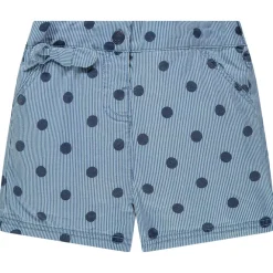 Short à rayures et pois all-over