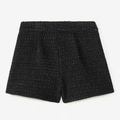 Short scintillant en maille fantaisie pour fille