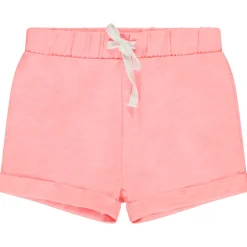 Short uni en jersey slub pour bébé fille