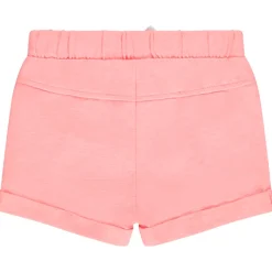 Short uni en jersey slub pour bébé fille
