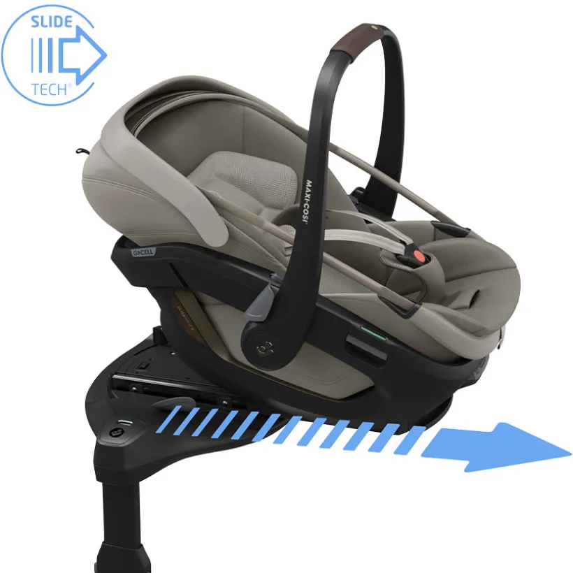 Siège-auto bébé Coral Slide Pro i-Size Sapphire Sand