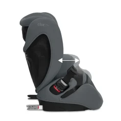 Siège-auto i-Size avec bouclier Pallas B cobblestone grey