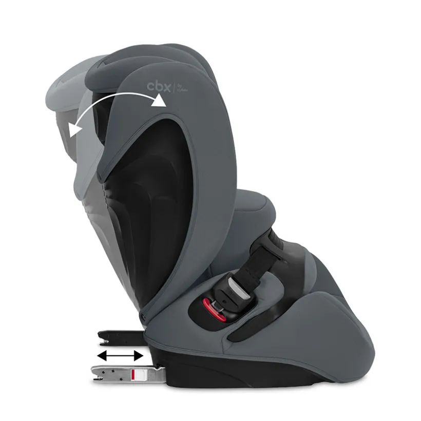 Siège-auto i-Size avec bouclier Pallas B cobblestone grey