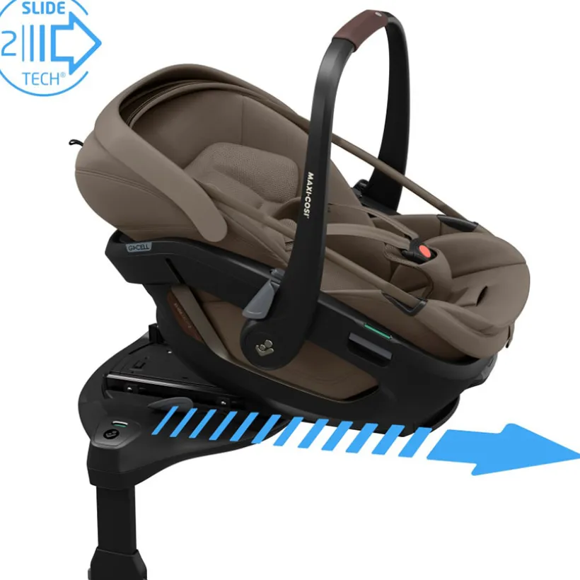 Siège-auto i-Size Coral Slide Pro Oak Truffle