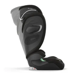 Siège-auto pliable Solution G2 i-Fix Plus moon black