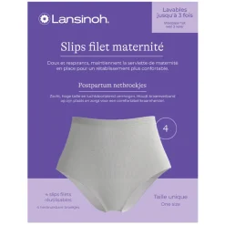 Slips filets Maternité Gris