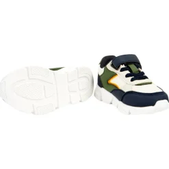 Sneakers à empiècements contrastés pour bébé garçon