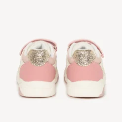 Sneakers à empiècements pailletés pour bébé fille