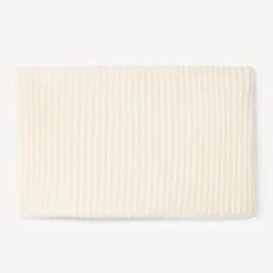 Snood uni en tricot doublé sherpa pour fille