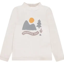 Sous-pull col cheminé uni avec print fantaisie pour garçon