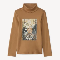 Sous-pull à col roulé et photoprint pour garçon