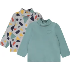 Sous-pull col roulé imprimé fantaisie pour bébé garçon