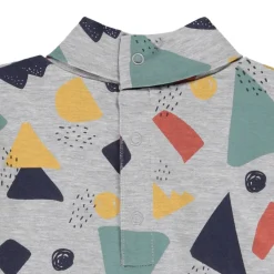 Sous-pull col roulé imprimé fantaisie pour bébé garçon