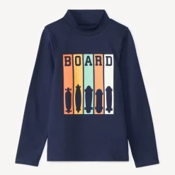 Sous-pull printé à col montant pour garçon
