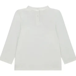 Sous-pull uni col cheminé pour bébé fille