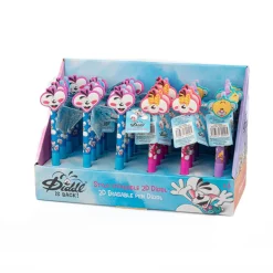 Stylo effaçable 2D Diddl (modèle aléatoire)