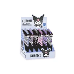Stylo effaçable rétractable Kuromi Hello Kitty et ses amis (modèle aléatoire)