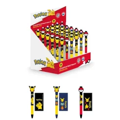 Stylo éffacable Pokemon- choix coloris aléatoire- 1pc