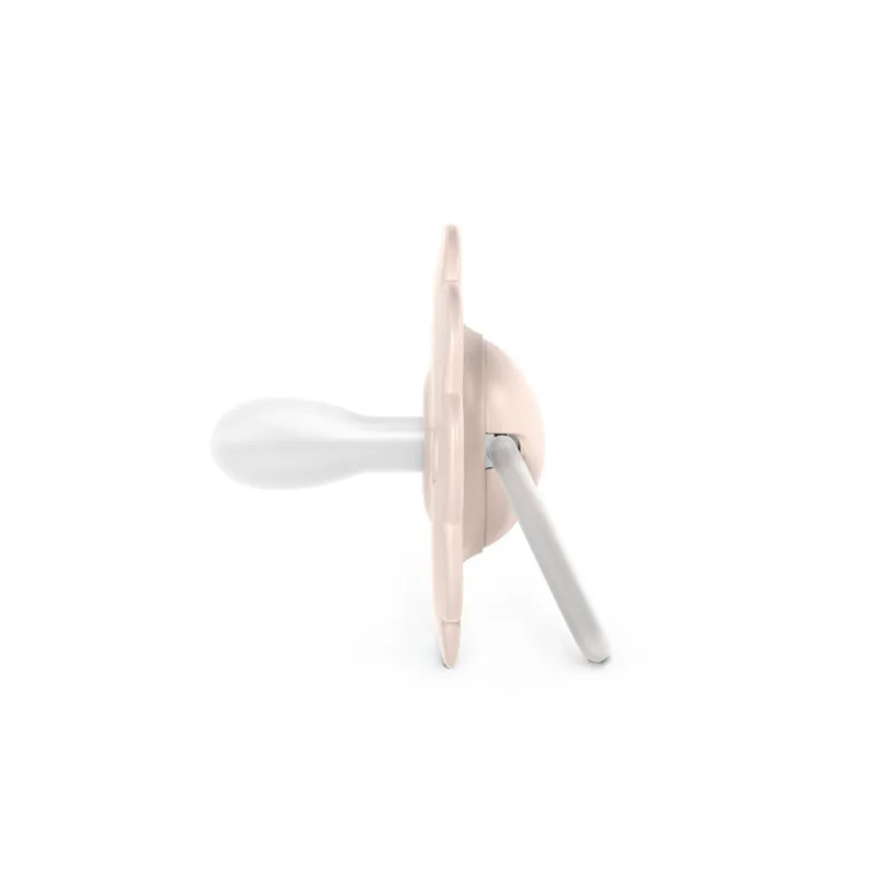 Sucette physiologique en silicone SX PRO Wonder 0-6 mois Rose clair