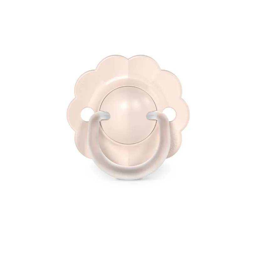 Sucette physiologique en silicone SX PRO Wonder 0-6 mois Rose clair