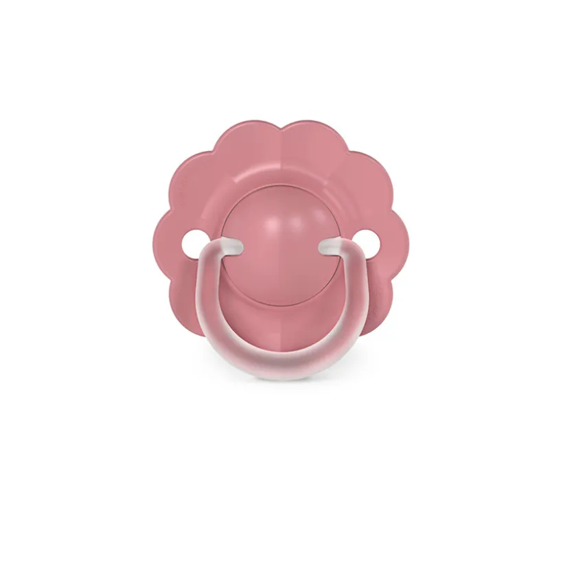 Sucette physiologique en silicone SX PRO Wonder 6-18M rose intense