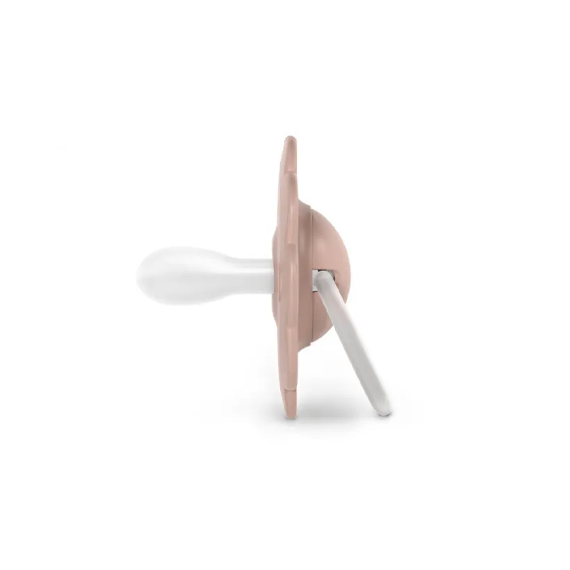 Sucette physiologique en silicone SX PRO Wonder 0-6 mois rose