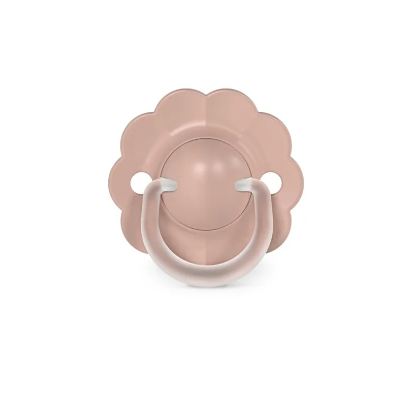 Sucette physiologique en silicone SX PRO Wonder 0-6 mois rose