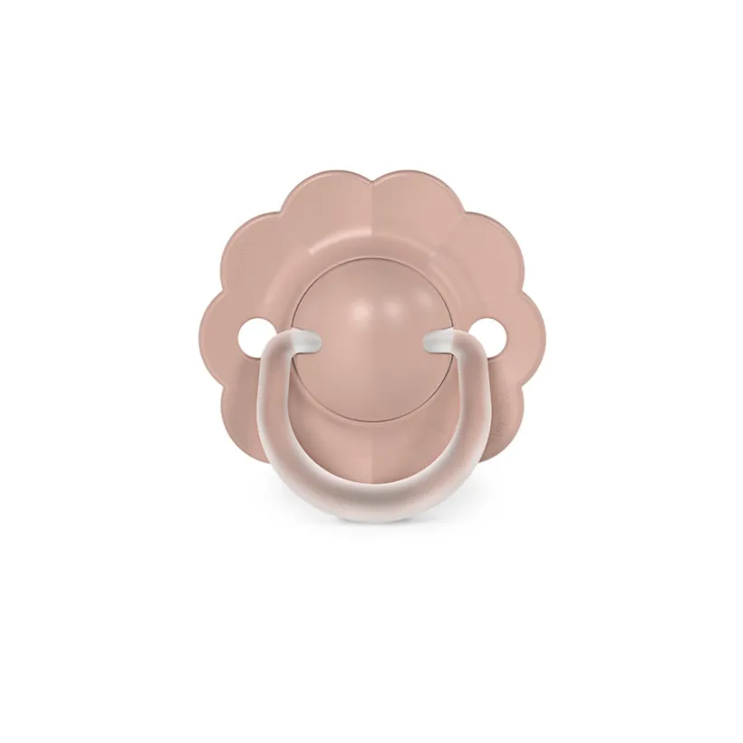 Sucette physiologique en silicone SX PRO Wonder 6-18M Rose moyen