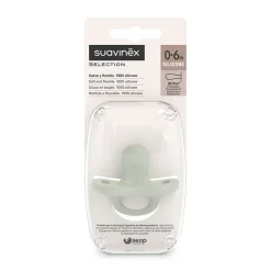 Sucette réversible en silicone Colour Essence 0-6M Vert