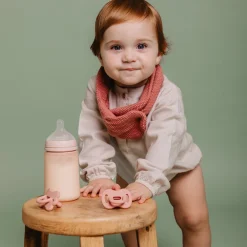Sucette silicone Colour Essence SX Pro 0-6M Smoothie rose