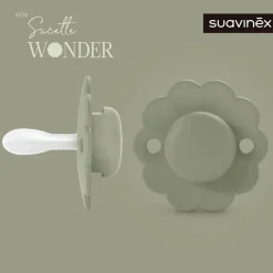 Sucette silicone réversible SX Pro 6-18M Wonder hedge green