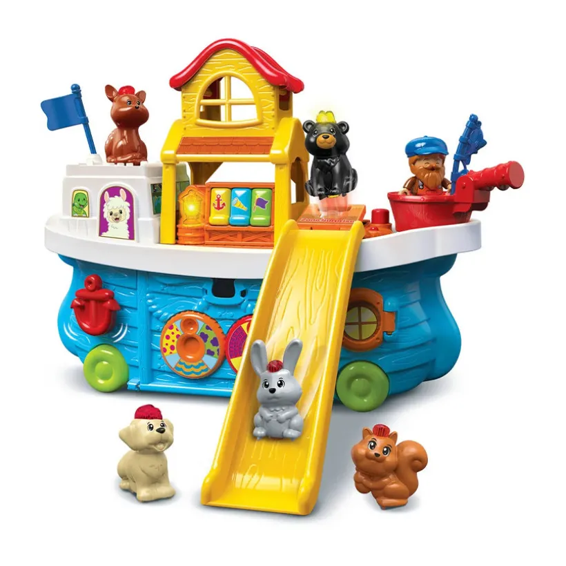 Super bateau avec toboggan Tut Tut Animo