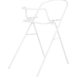 Support en métal pour baignoire Bébé blanc