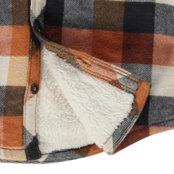 Surchemise en flanelle à carreaux pour bébé garçon