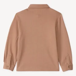 Surchemise en molleton uni pour garçon