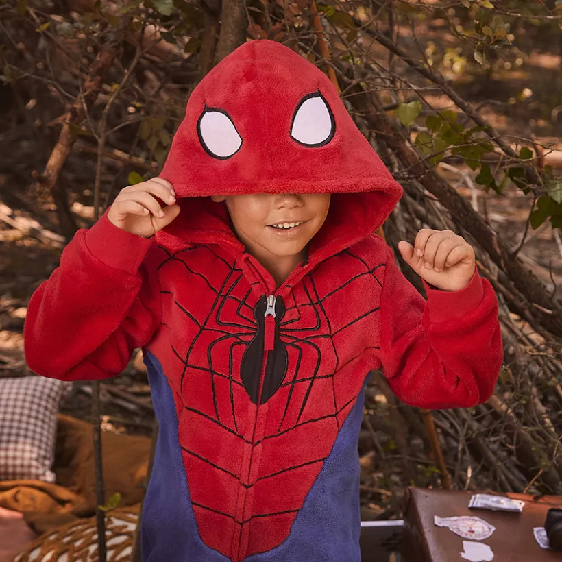 Surpyjama en sherpa Spider-Man Marvel pour garçon