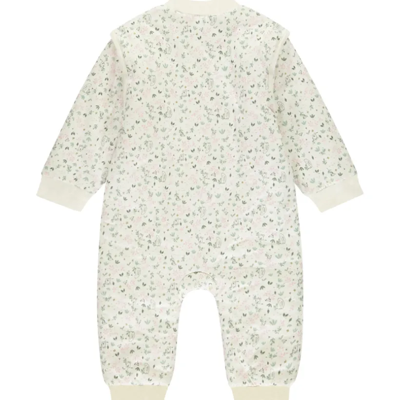 Surpyjama imprimé à manches amovibles pour bébé fille