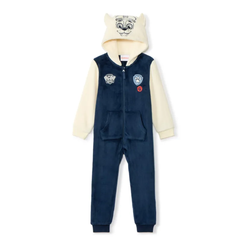 Surpyjama ludique Chase Pat'Patrouille en sherpa pour garçon