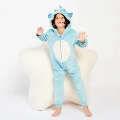 Surpyjama ludique Dragon en sherpa pour garçon