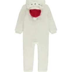 Surpyjama ludique en sherpa ours polaire de Noël pour fille